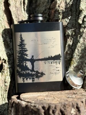 custom engraved Whiskey flask